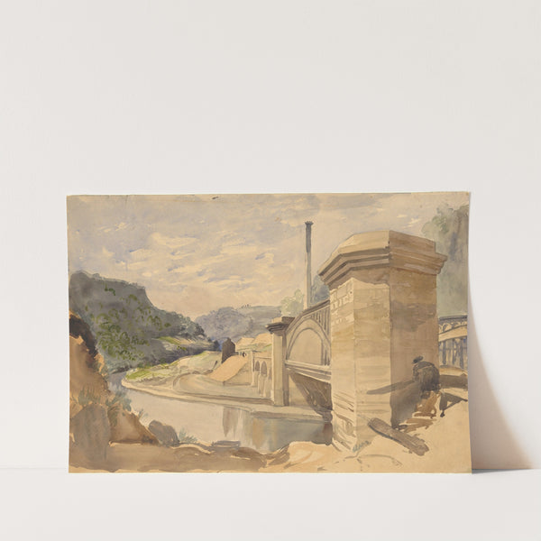 Todmorden, Yorkshire, England (1843) by Arthur Fitzwilliam Tait