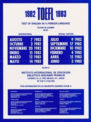 TOEFL 1982-1983