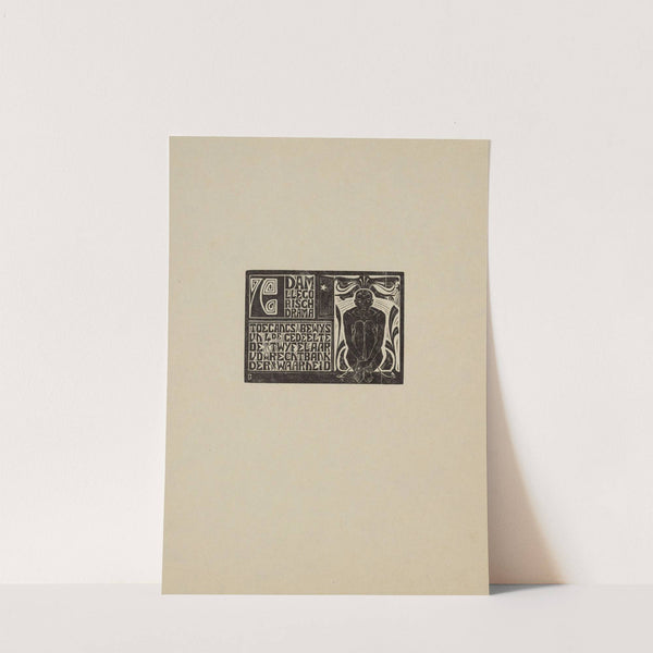 Toegangsbewijs; Adam – 4e gedeelte (1925) by Karel de Bazel