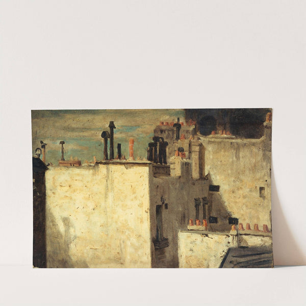 Toits de Paris by Charles-Emile Cuisin