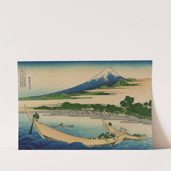 Tōkaidō ejiri tago no ura ryakuzu by Katsushika Hokusai