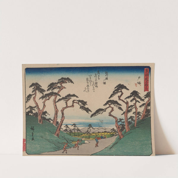 Tokaido gojusantsugi, Pl.06 (1868-1912) by Andō Hiroshige
