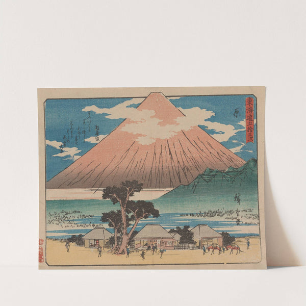 Tokaido gojusantsugi, Pl.14 (1868-1912) by Andō Hiroshige