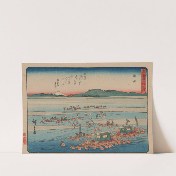 Tokaido gojusantsugi, Pl.24 (1868-1912) by Andō Hiroshige