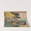 Tokaido gojusantsugi, Pl.45 (1868-1912) by Andō Hiroshige