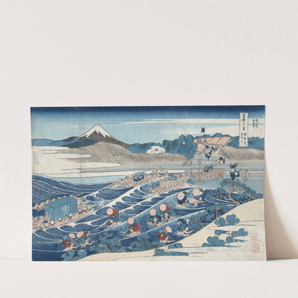 Tōkaidō kanaya no fuji by Katsushika Hokusai