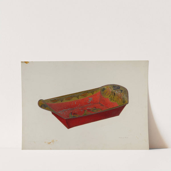 Toleware Bread Tray by Mildred Ford