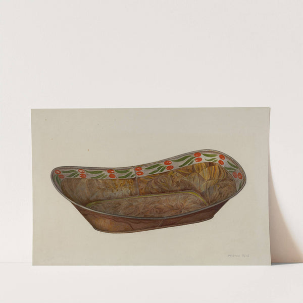 Toleware Bread Tray by Mildred Ford