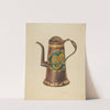 Toleware Coffee Pot by Lelah Nelson