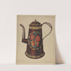Toleware Coffee Pot by Mildred Ford