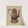 Toleware Coffee Pot by Mildred Ford