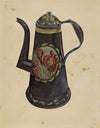 Toleware Coffee Pot