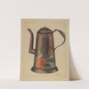 Toleware Coffee Pot by Janet Riza