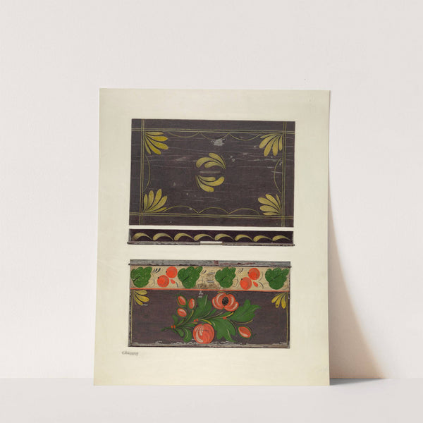 Toleware Document Box by Charles Henning