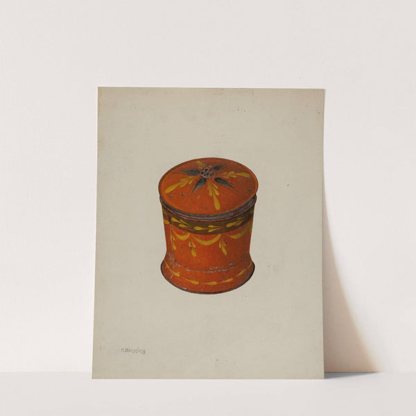 Toleware Sugar Bowl by Charles Henning
