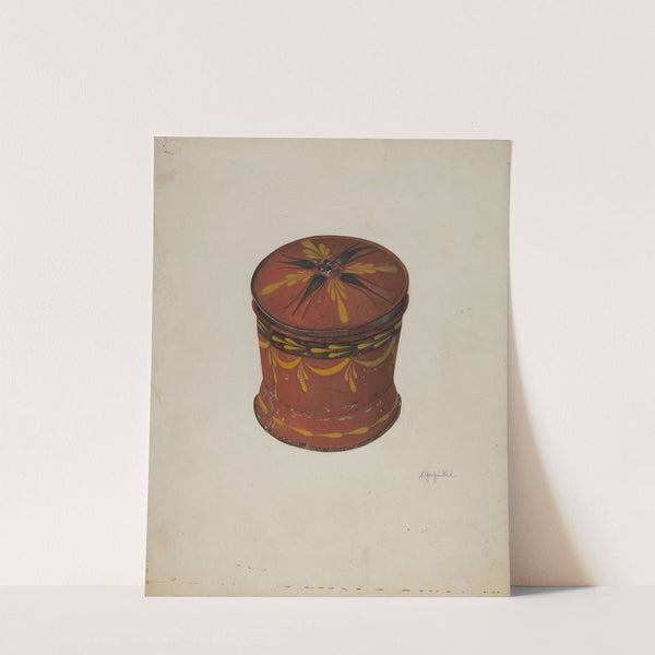 Toleware Sugar Bowl by Sara Garfinkel