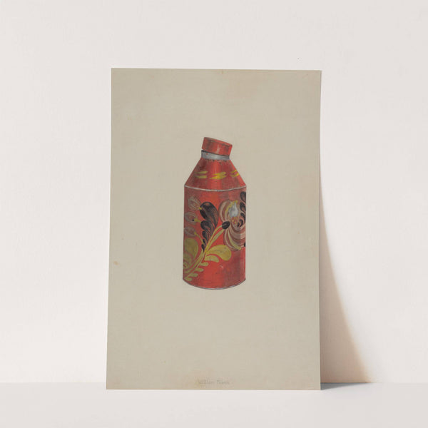 Toleware Tea Caddy by William Frank