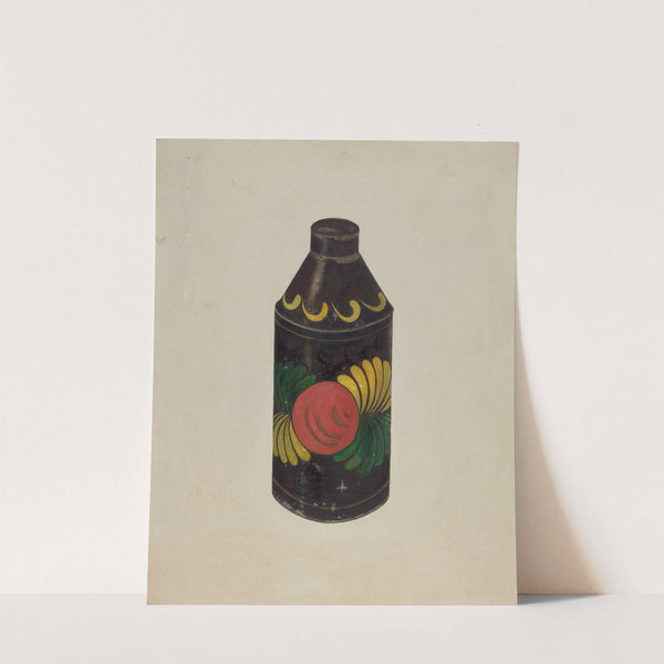 Toleware Tea Cannister by Edward White