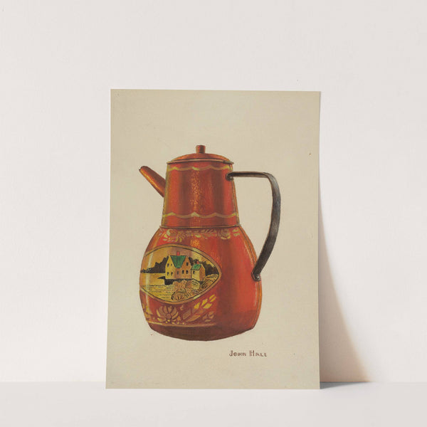 Toleware Teapot by John Hall
