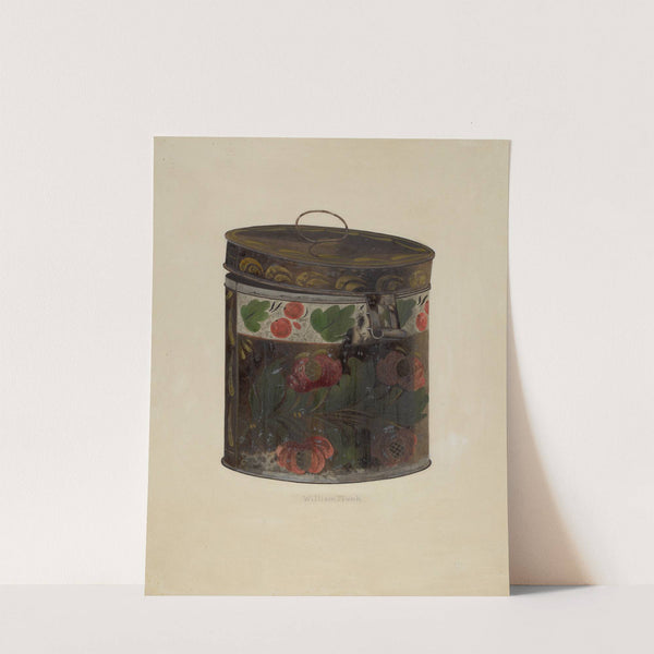 Toleware Tin Cannister by William Frank