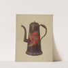 Toleware Tin Coffee Pot by Max Soltmann