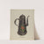 Toleware Tin Coffee Pot by Elmer G. Anderson