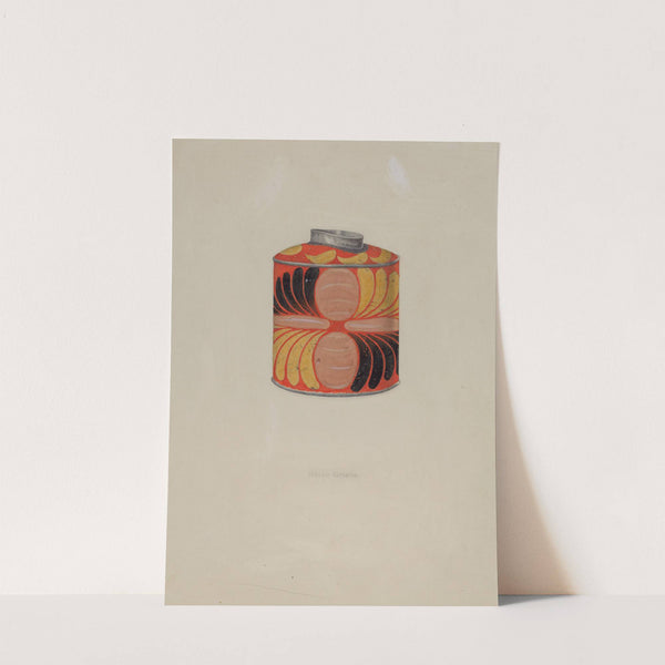 Toleware Tin Tea Caddy by Jacob Gielens