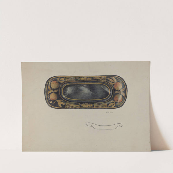 Toleware Tray by Betty Jacob