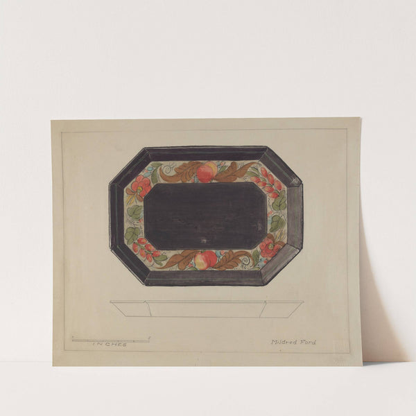 Toleware Tray by Mildred Ford