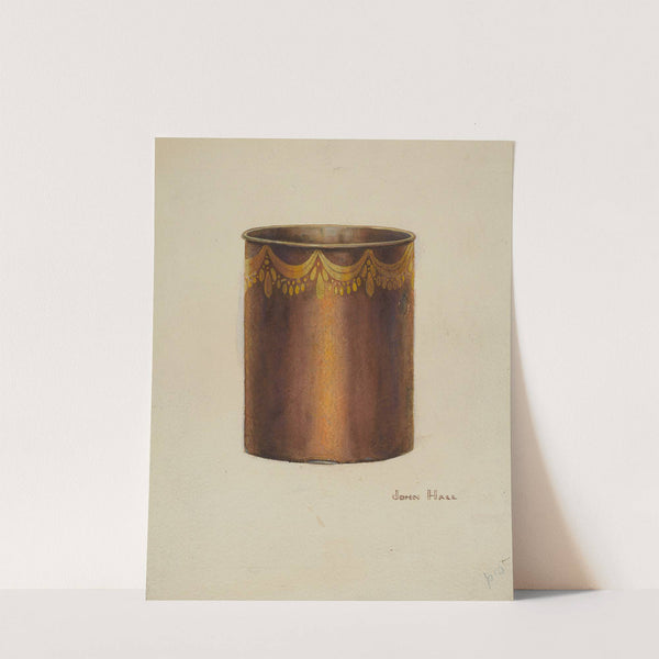 Toleware Vase by John Hall