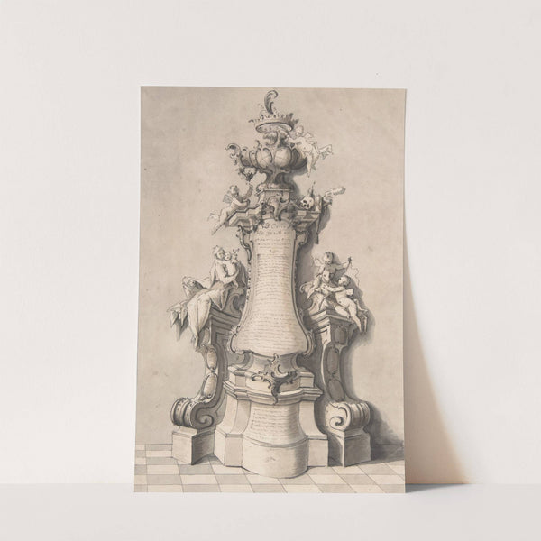 Tomb Design by Ignaz Günther