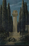 Tomb of Arnold Böcklin at the Cemetery Agli Allori