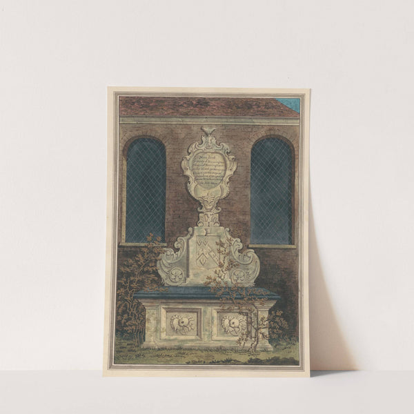 Tomb of Hunting Shaw from Hampton Churchyard by Daniel Lysons