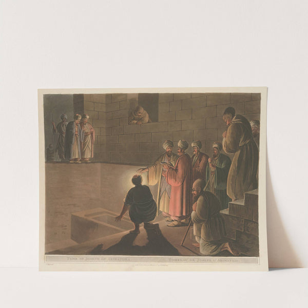 Tomb of Joseph of Arimathea by Luigi Mayer