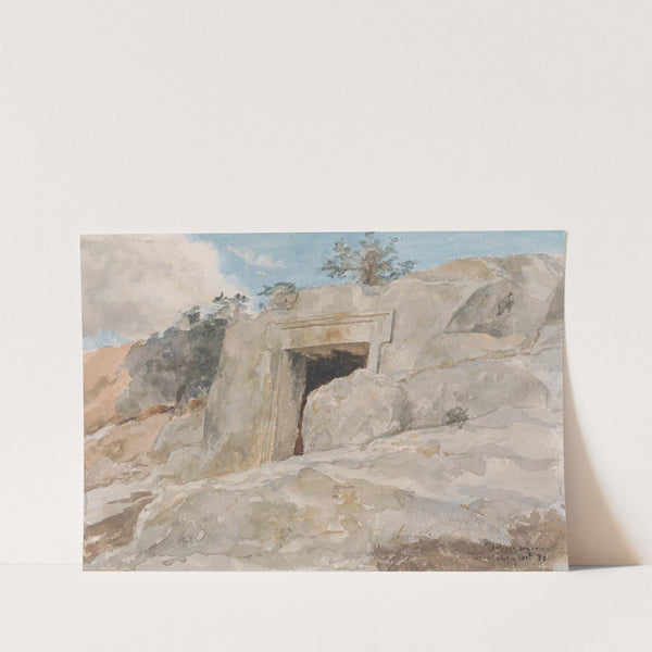 Tomb on the Southern Side of the Kidron Valley by Juliaan De Vriendt