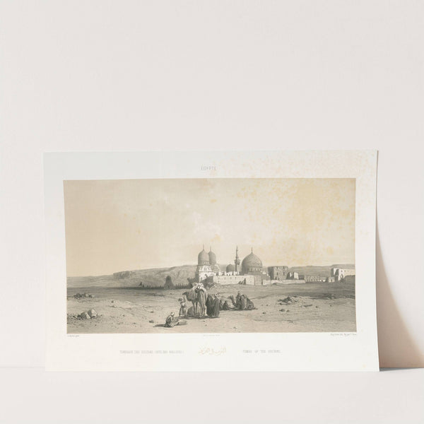 Tombeaux des Sultans (Dits des Khalifes), Tumbs of the Sultans by Prosper Barbot