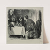 Tomkin’s Degree Supper and How it Ended (1868) by Charles Samuel Keene