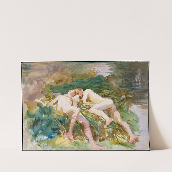 Tommies Bathing by John Singer Sargent