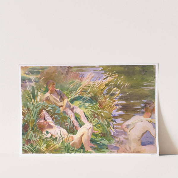 Tommies Bathing by John Singer Sargent