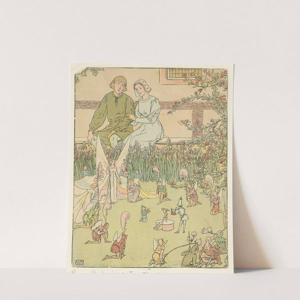 Tom’s christening attended by the Fairy Queen and all her company of elves (1922) by Leonard Leslie Brooke