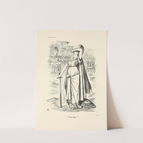 Too Late! by Sir John Tenniel