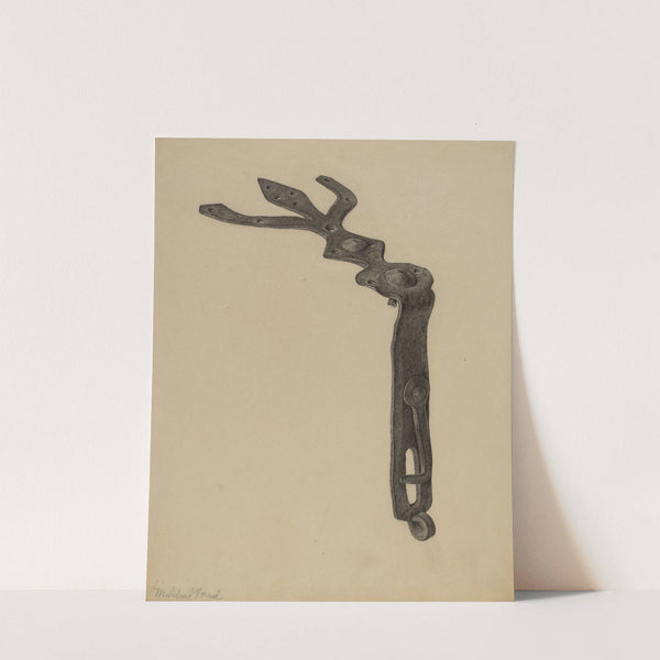 Tool Box Hasp by Mildred Ford