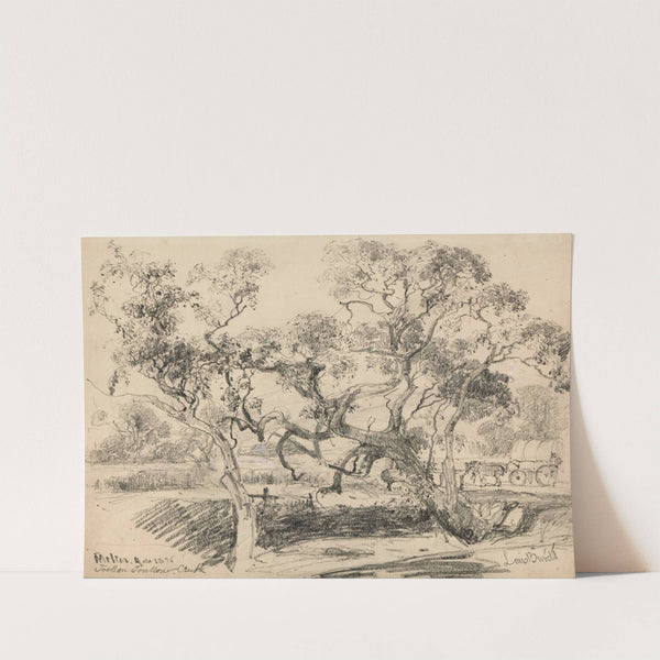 Toollern Creek, Melton by Louis Buvelot