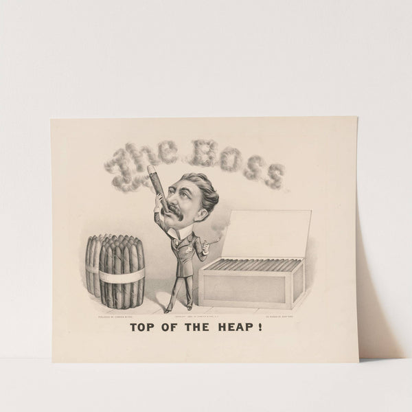 Top of the heap! (1880) by Currier & Ives.