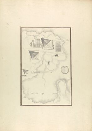 Topographical View of the Pyramids at Giza