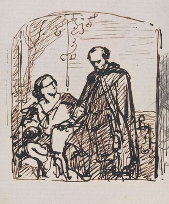 Torquato Tasso, Dressed as a Sheperd, Visits his Sister Cornelia in Sorrento