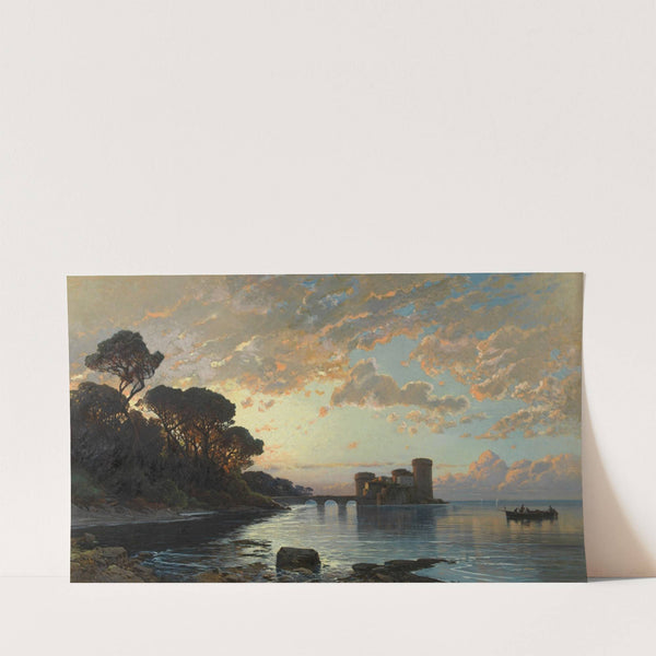 Torre Astura, Nettuno by Hermann David Salomon Corrodi