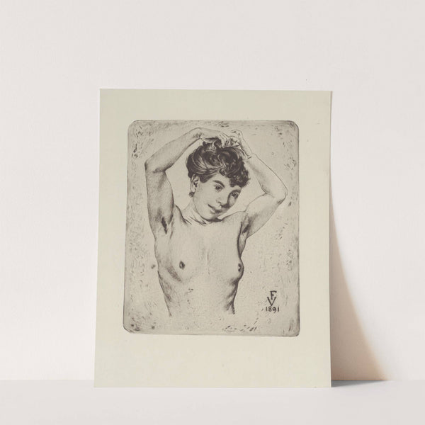 Torse de femme nue (1891) by Félix Vallotton