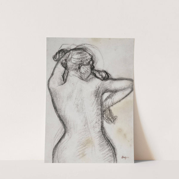 Torse de femme nue by Edgar Degas