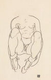 Torso of a Seated Woman with Boots (1918)